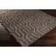 preview thumbnail 4 of 19, Hand-Woven Matilda Solid Pattern Wool Area Rug
