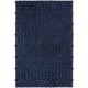 preview thumbnail 13 of 19, Hand-Woven Matilda Solid Pattern Wool Area Rug