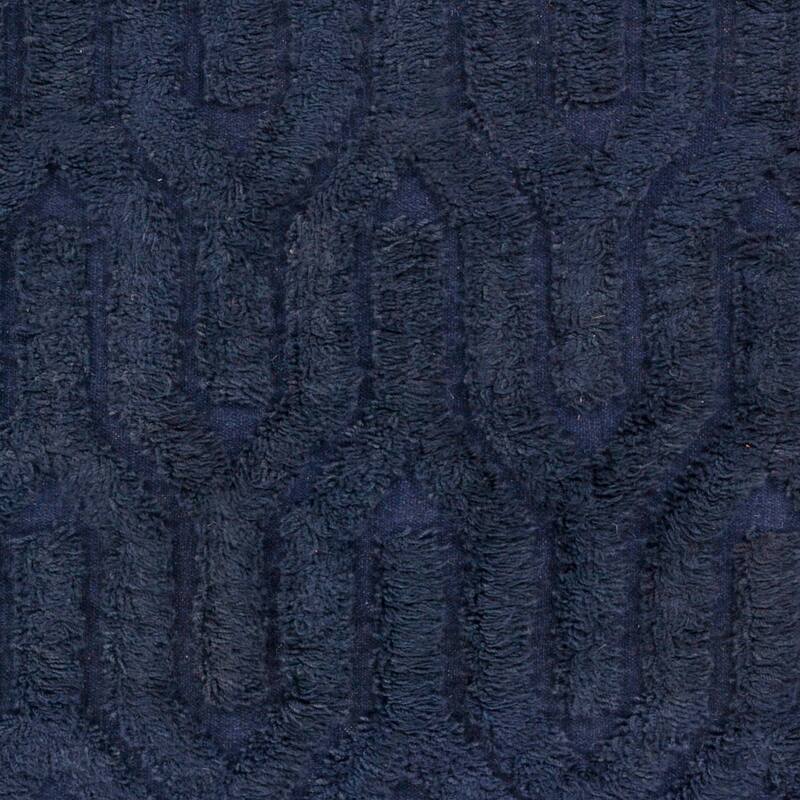 Hand-Woven Matilda Solid Pattern Wool Area Rug