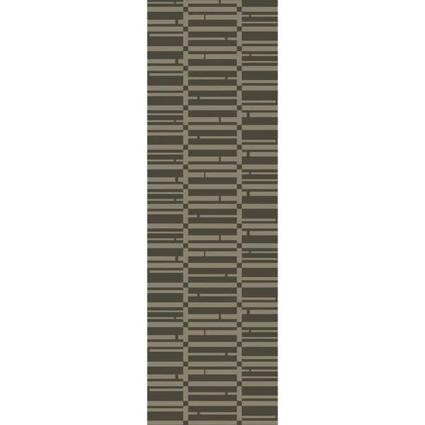 Hand-Tufted Haskins Banana Silk Indoor Area Rug