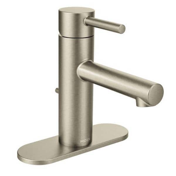 Moen Align One Handle Bathroom Faucet Brushed Nickel 6190bn Overstock 9815710