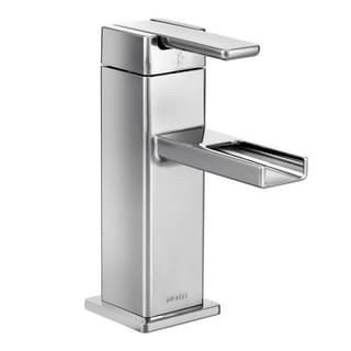 Moen S6700 90-degree One-Handle Low Arc Chrome Bathroom Faucet ... Moen S6700 90-degree One-Handle Low Arc Chrome Bathroom Faucet ...
