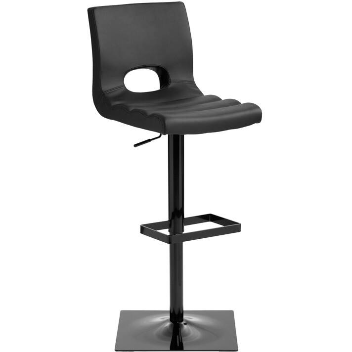 Sunpan 'Urban Unity' Donovan Faux Leather Modern Adjustable Bar Stool