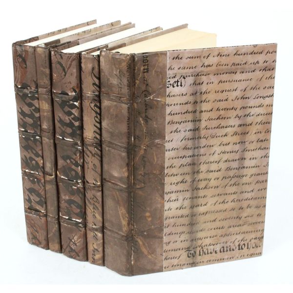Document Collection Books, Bronze S/5