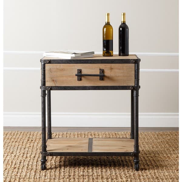 slide 2 of 5, Abbyson Northwood Industrial End Table