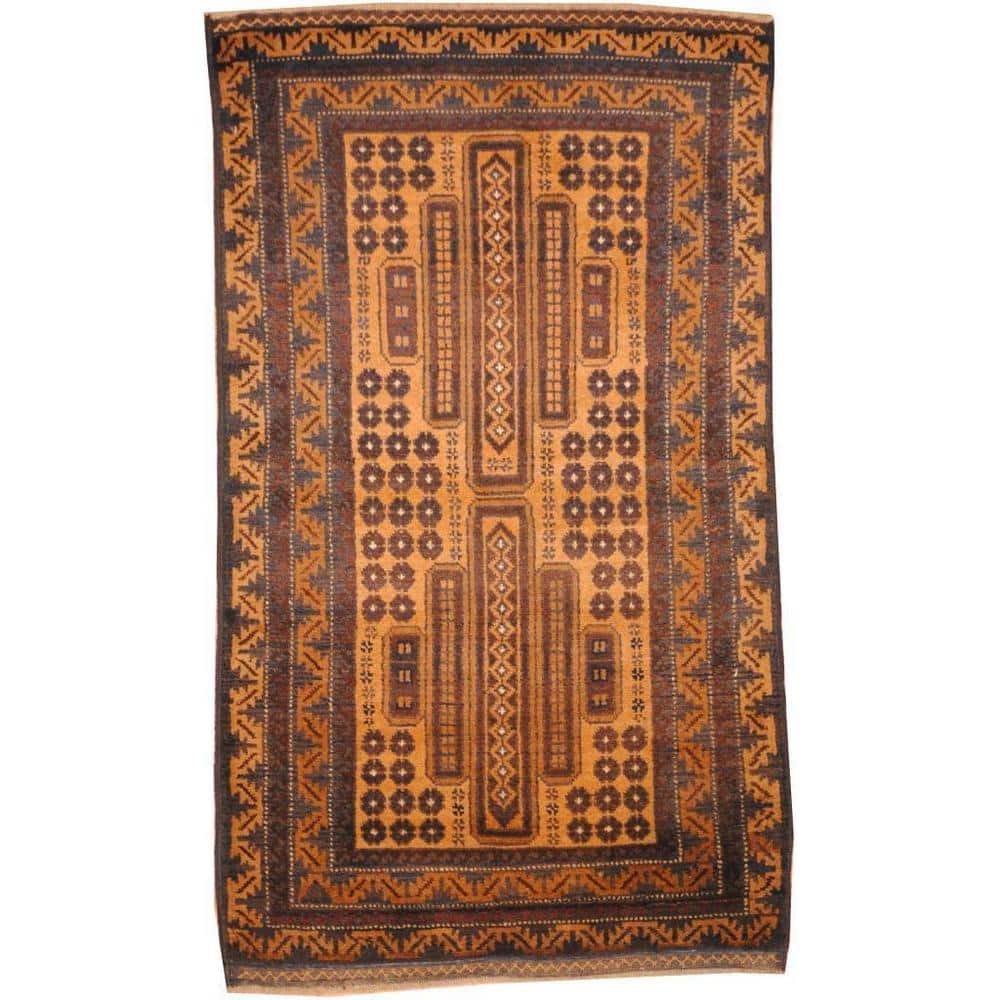 Handmade Balouchi Wool Rug (Afghanistan) - 2'9 x 4'7