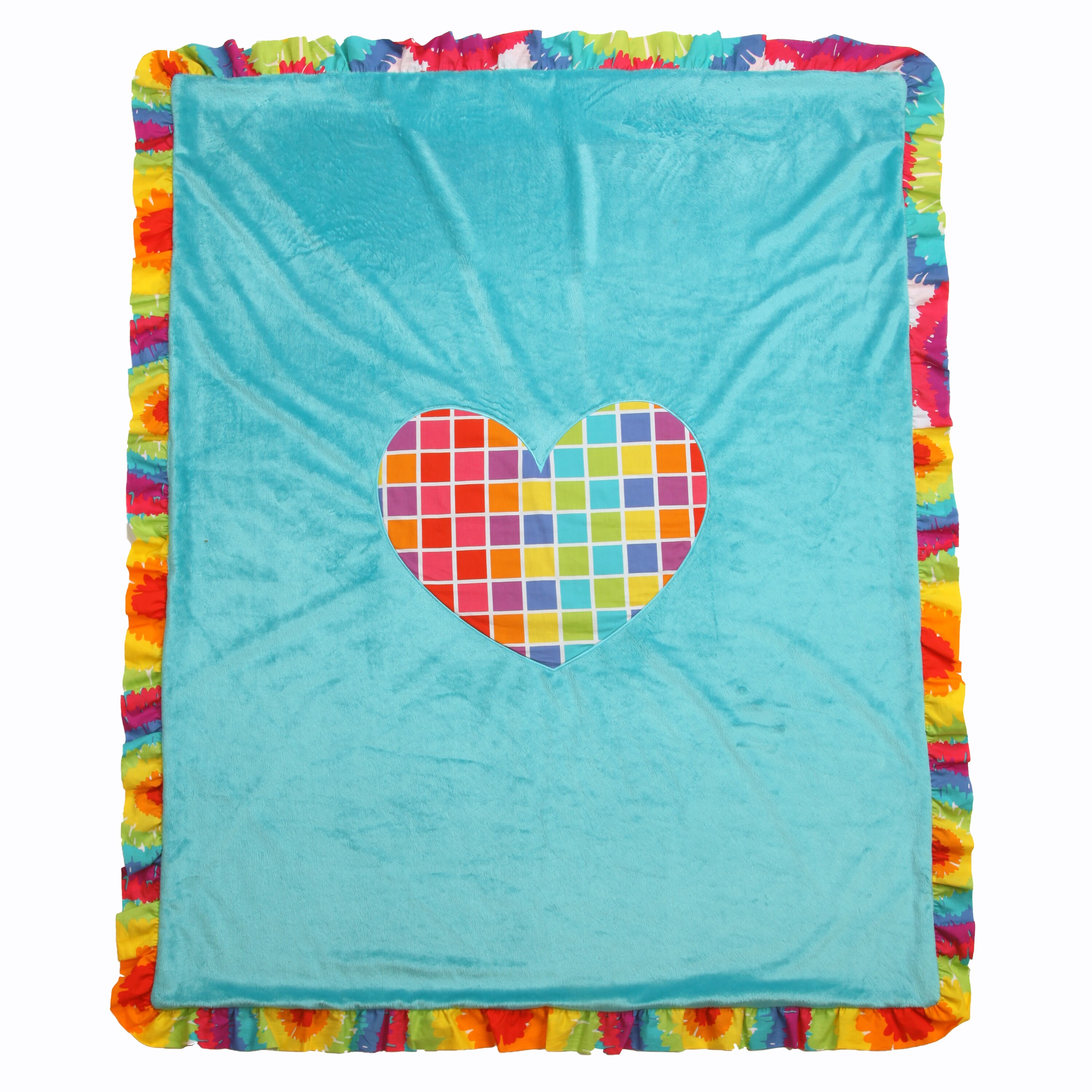 One Grace Place Terrific Tie Dye Infant 3 Piece Baby Bedding Tie Dye Infant 3 Piece Baby Bedding