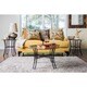 preview thumbnail 2 of 6, Furniture of America Gisc Contemporary Fabric Padded Nailhead Loveseat