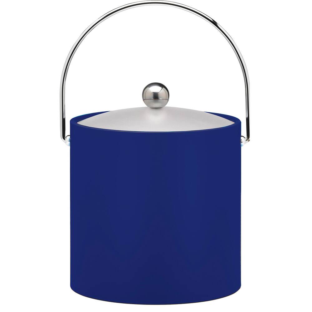 Fun Colors 3-quart Ice Bucket with Lucite Lid