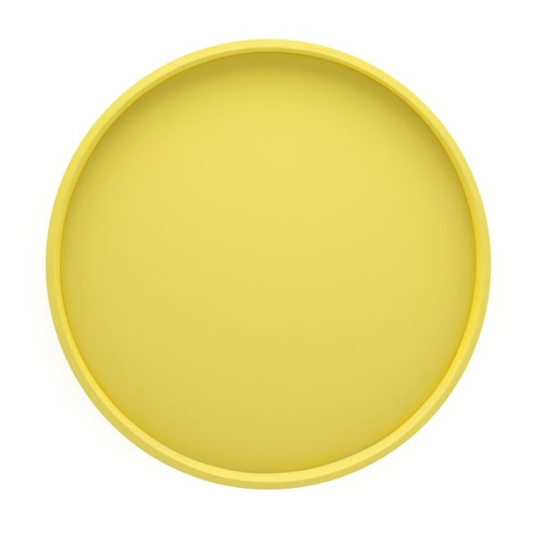 round serving tray