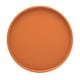 preview thumbnail 10 of 8, Fun colors 14-inch Round Serving Tray Spice Orange 