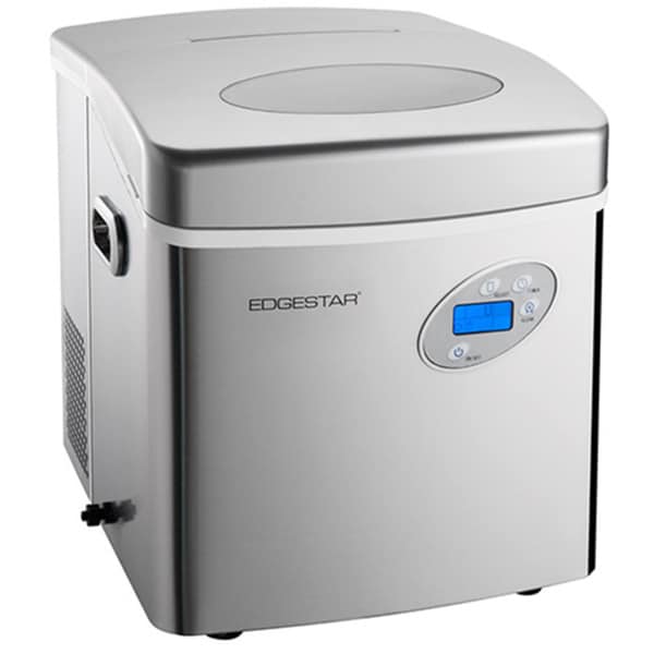 Shop EdgeStar Large Capacity Portable Stainless Steel Ice Maker Free