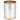 Mylar Metalic 10.25-inch Round Waste Basket