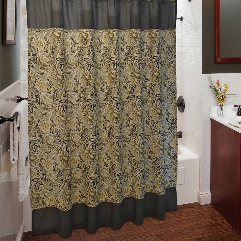 Sherry Kline Findlay Shower Curtain and Hook Set