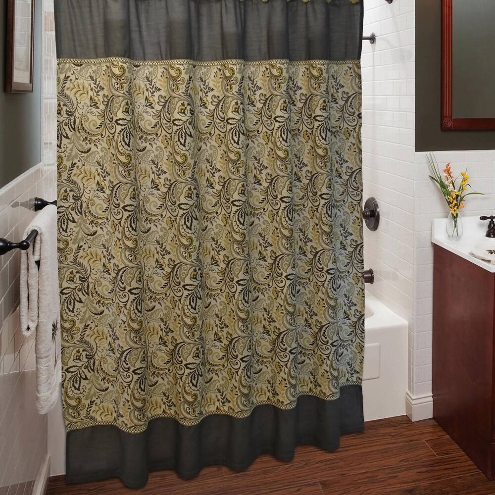 Sherry Kline Findlay Shower Curtain and Hook Set