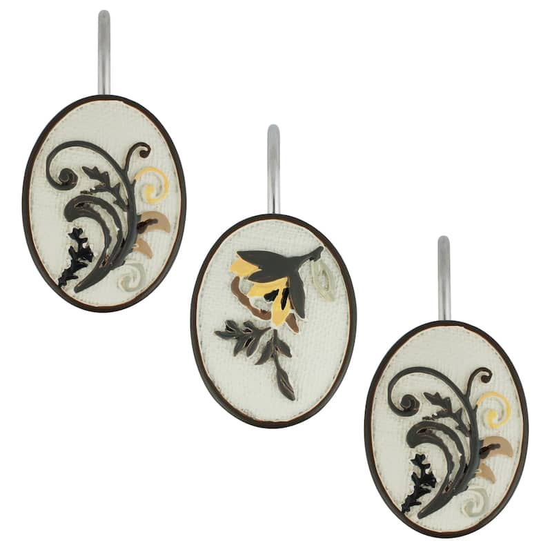 Sherry Kline Findlay Shower Curtain and Hook Set