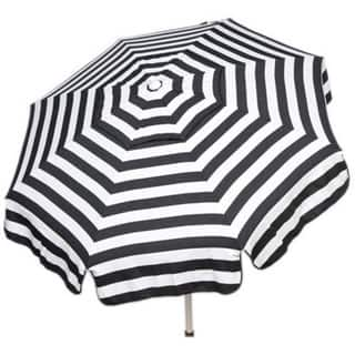 Shop Black Friday Deals On Italian Bistro 6 Foot Acrylic Striped Patio Umbrella Overstock 9818399