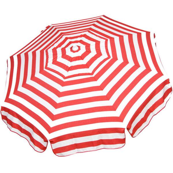 Shop Black Friday Deals On Italian Bistro 6 Foot Acrylic Striped Patio Umbrella Overstock 9818399