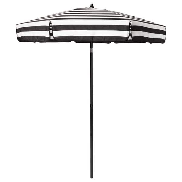 Shop Black Friday Deals On Italian Bistro 6 Foot Acrylic Striped Patio Umbrella Overstock 9818399