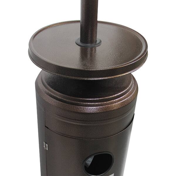 Shop Northern Trail Hammered Copper 47000 Btu Patio Heater With