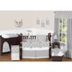 preview thumbnail 2 of 0, Sweet JoJo Designs Grey/ White Trellis Musical Baby Crib Mobile