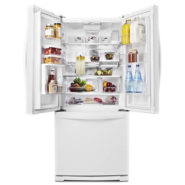 Whirlpool 19 6 Cu Ft French Door Refrigerator Stainless Steel Youtube