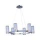 preview thumbnail 2 of 0, Maxim Silo 6-light Chandelier