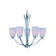 preview thumbnail 1 of 0, Rocco 5-Light Chandelier