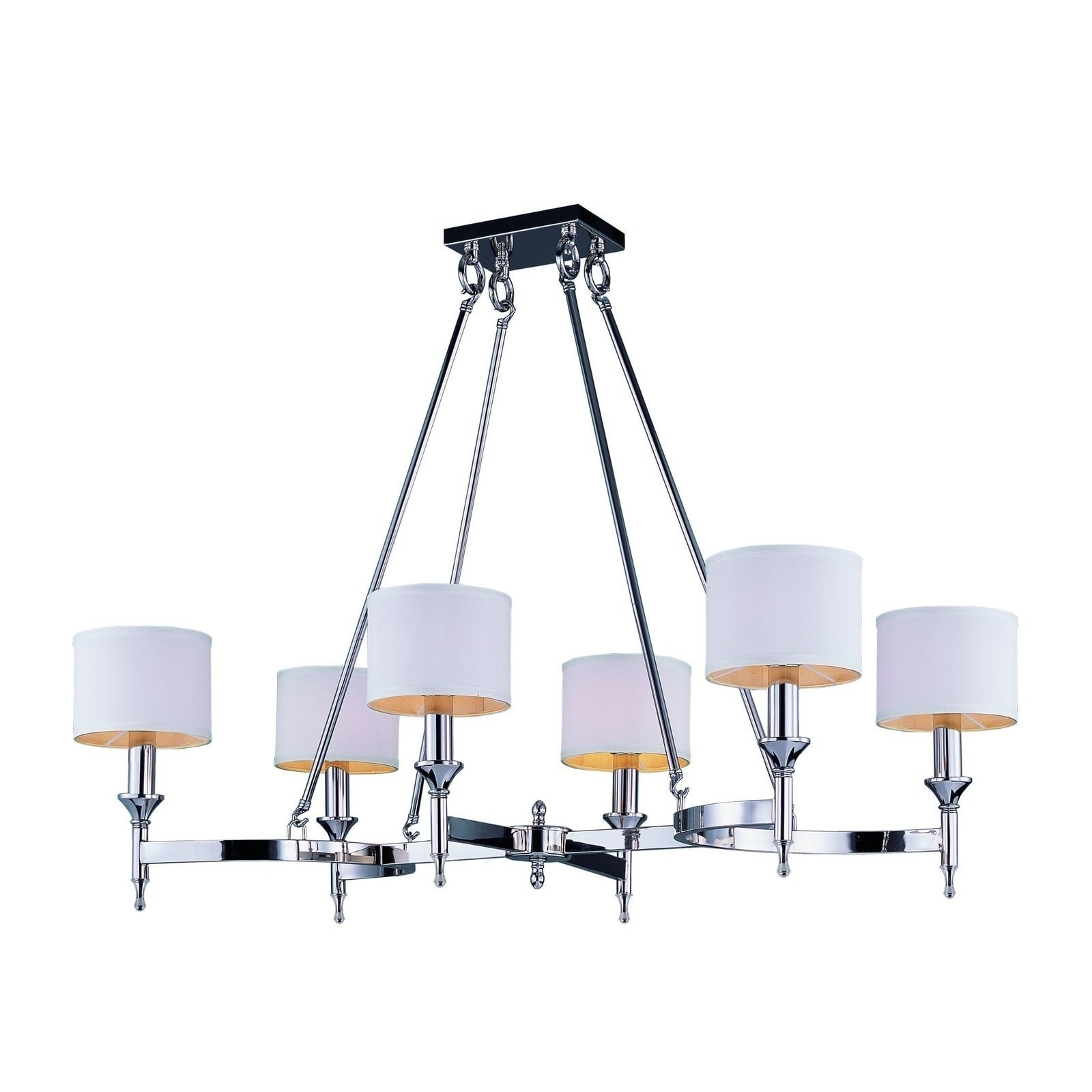 Maxim Fairmont 6-light Chandelier (Fairmont 6-Light Chandelier) - Chandeliers For Bedrooms by Overstock.com