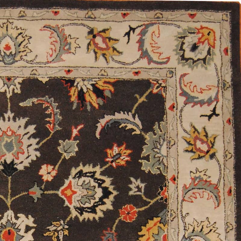 Handmade Tabriz Wool Rug (India) - 8' x 10'