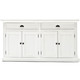 preview thumbnail 8 of 16, NovaSolo Mahogany Glass-display Hutch Unit