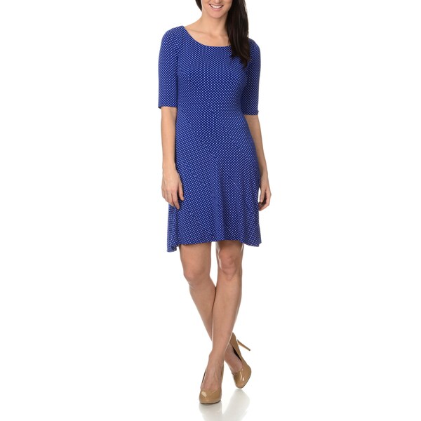 Rabbit Rabbit Rabbit Design Women's Polka Dot Dress