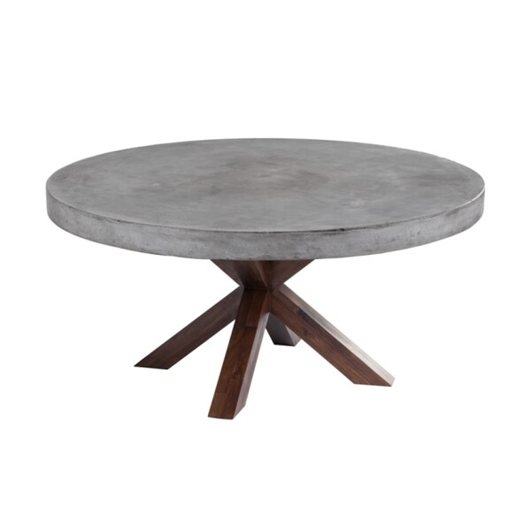 Sunpan Mixt Warwick Round Dining Table On Free Sunpan X27 Mixt