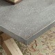 Aberdeen Industrial Zinc Top Weathered Oak Trestle Coffee Table by iNSPIRE Q Artisan - Thumbnail 1