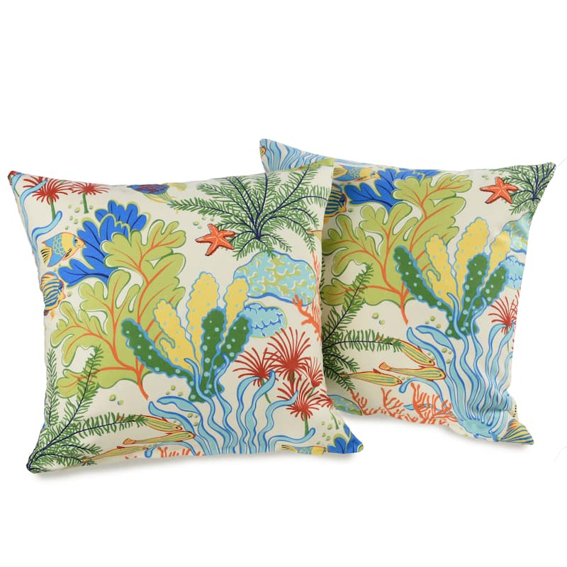 Island Breeze 20-inch Decorative Throw Pillows (set of 2)