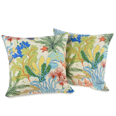 Island Breeze 20-inch Decorative Throw Pillows (set of 2)