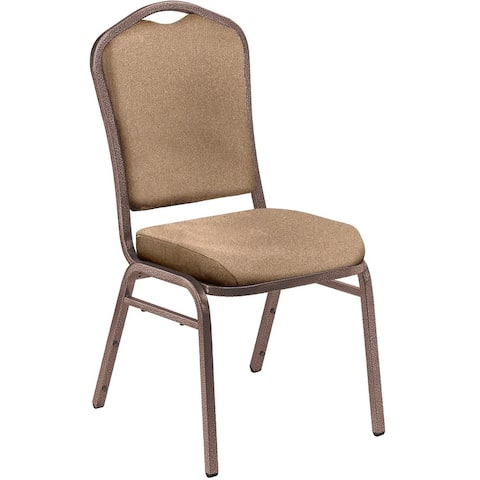 NPS 9350 Fabric Padded Metal Frame Stack Chair