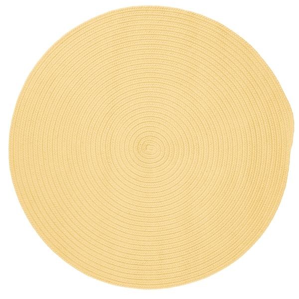 Anywhere Round Reversible Textured Area Rug (6' x 6') - 6' x 6'
