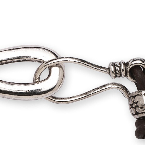 Stunning Alchemy Gothic ~ Viennese Nights ~ Baroque Style Bat ~ Pewter Bracelet