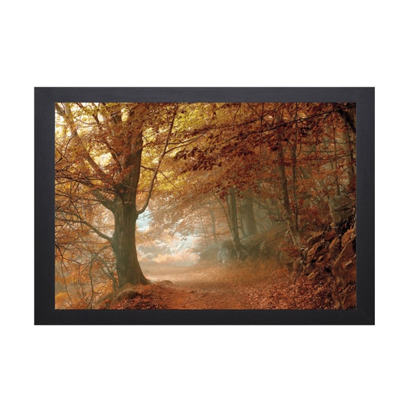 Toni Vila 'Autumn Dream' Framed Artwork - Overstock - 9821835