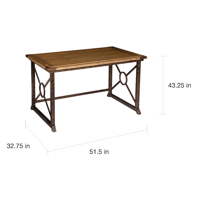 SEI Furniture Kaden Tilt-Top Drafting Desk