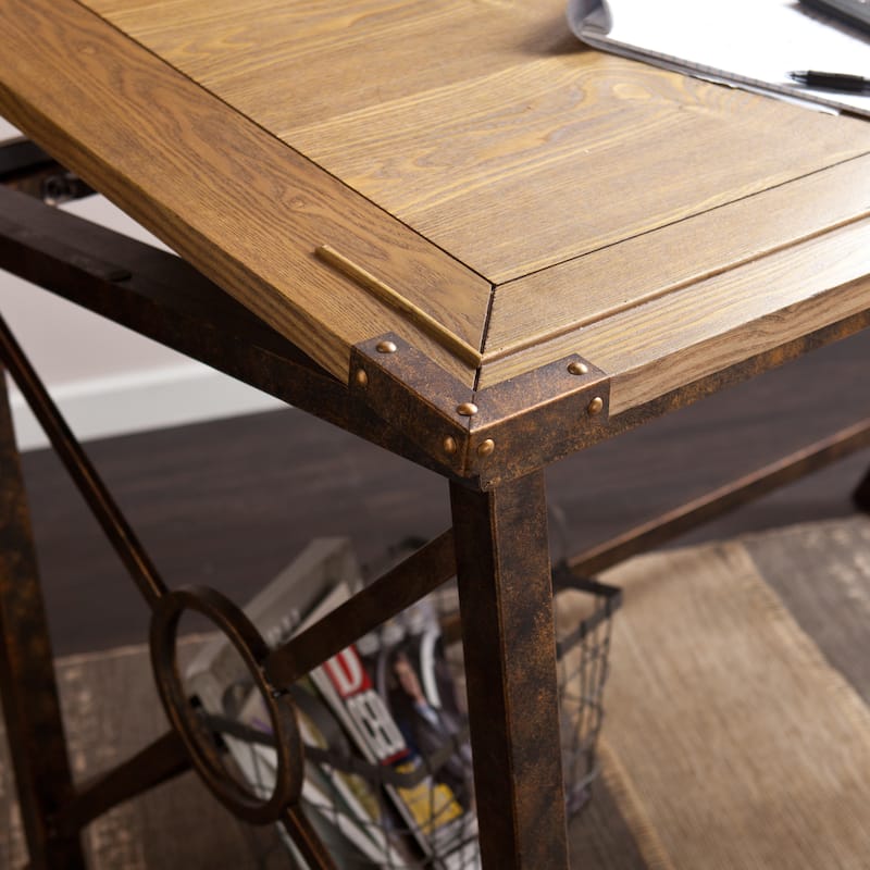 SEI Furniture Kaden Tilt-Top Drafting Desk