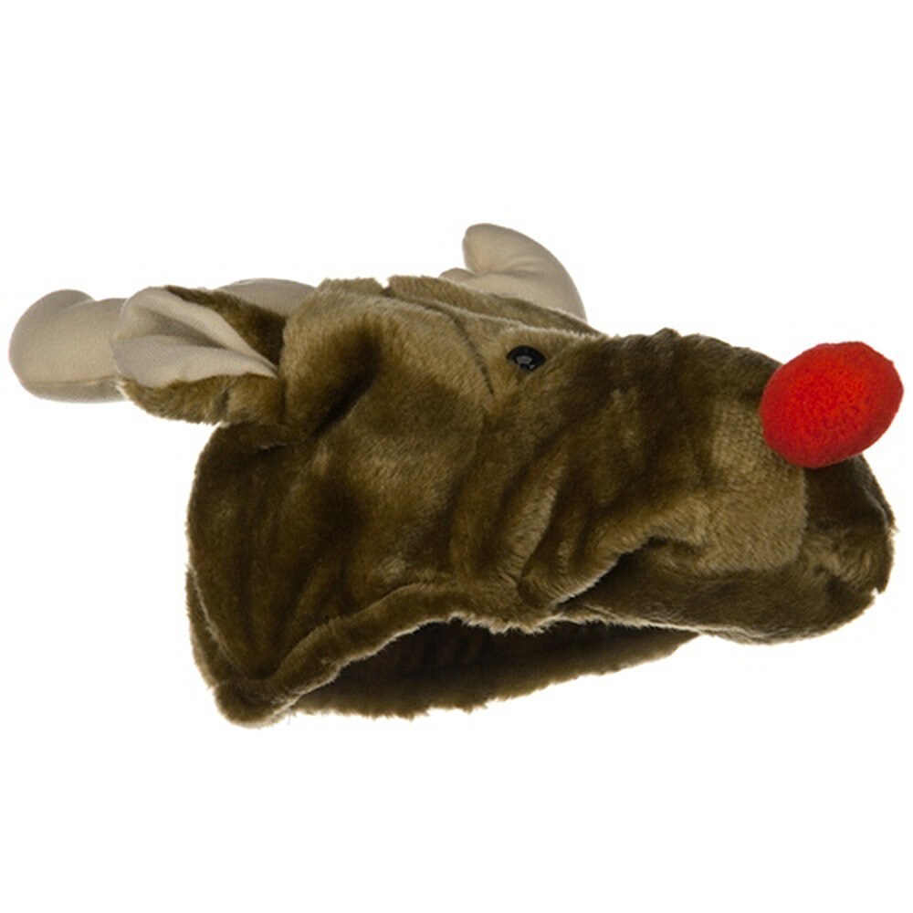 stuffed rudolph red nosed reindeer