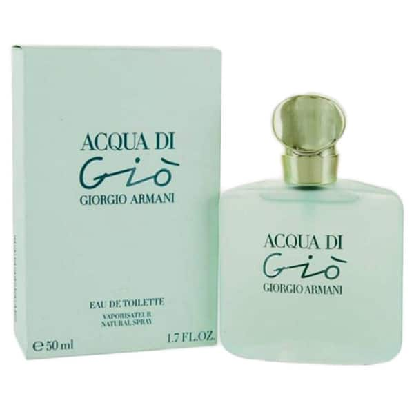 Shop Giorgio Armani Acqua Di Gio Women S 1 7 Ounce Eau De Toilette Spray Overstock 945