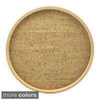 Cork 14-inch Round Serving Tray