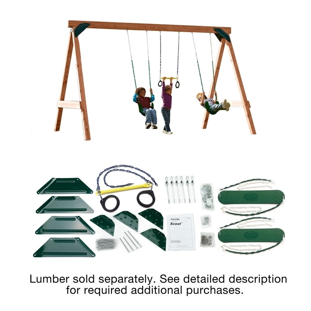 cantilever swing set