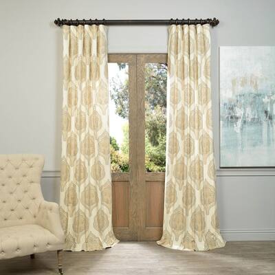 Buy Gold Damask Exclusive Fabrics Curtains Drapes Online At