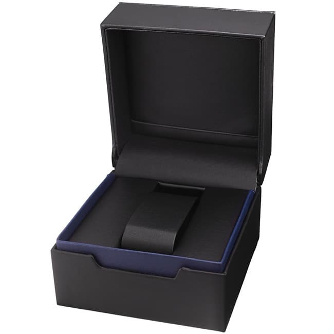 Joshua & Sons Men's Quartz Triple Time Zone Rubber Black Strap Watch