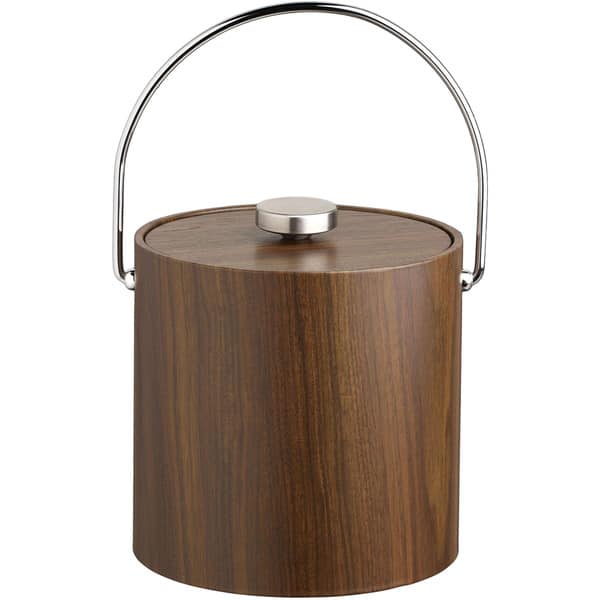Woodcraft 3-quart Ice Bucket/ Lid - Brown