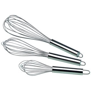 Stainless Steel Whisk Heavy Duty - Gold Metal Kitchen Whisking Tool for  Cooking, and Baking - 11.75 Wire Whip